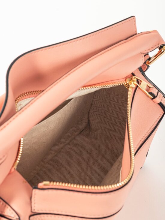 Loewe SS/21 Puzzle Small Blossom Calfskin Handbag - Picture 11 of 12